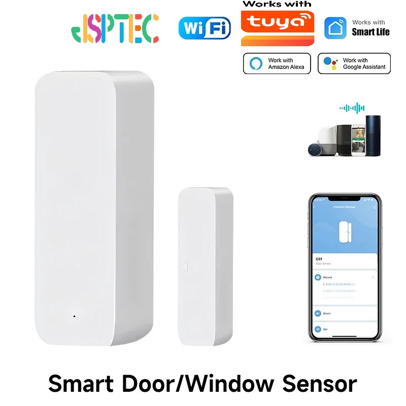 Sim Gsm Alarm - Tuya WiFi スマートドアセンサードア開閉検出器スマートホームセキュリティ保護警報システムスマートライフ APP 制御