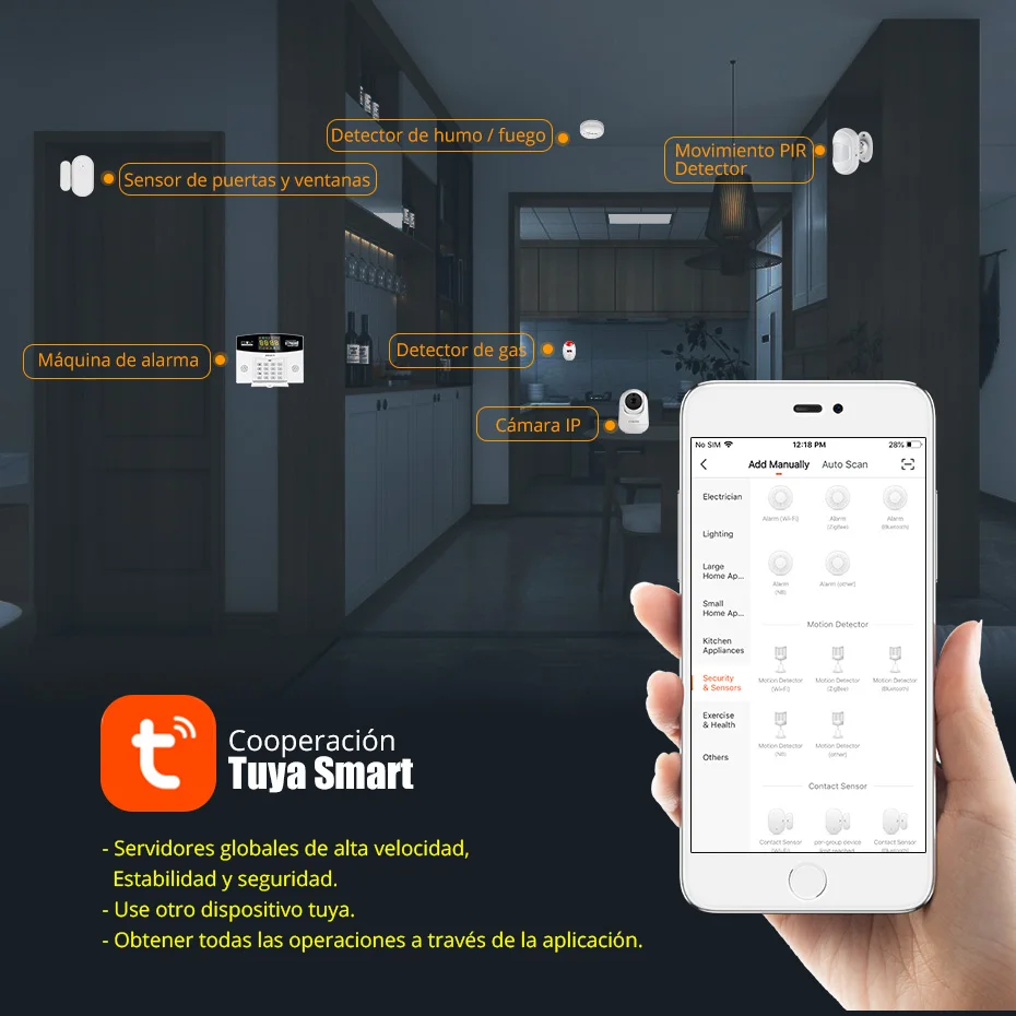 Fuers Tuya スマート警報システムキット WIFI  - Home Security Front Door Camera のレビューと価格
