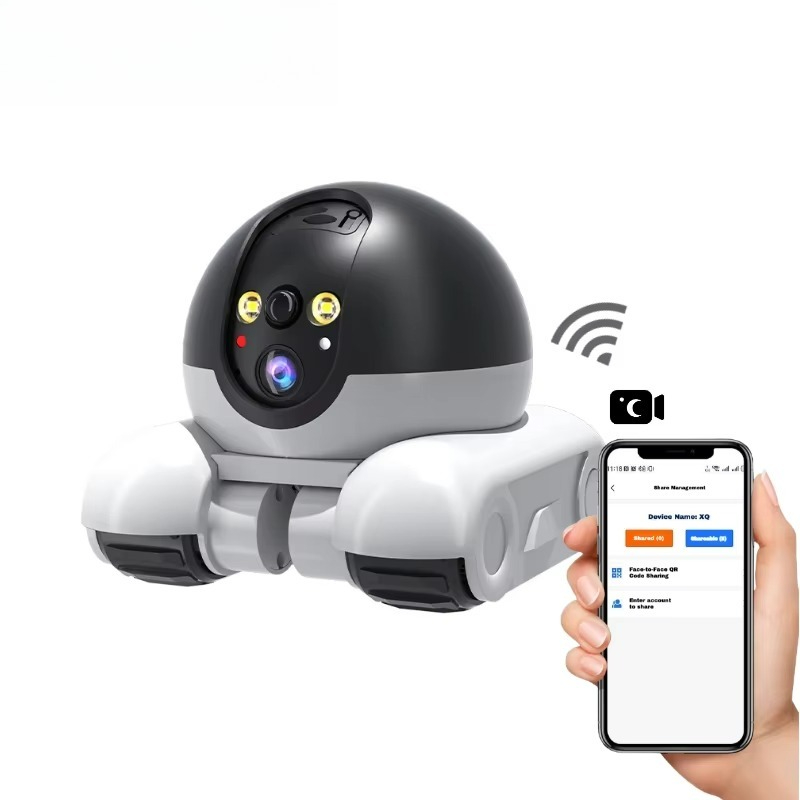 新型スマートペットロボットWiFiホームセキュリティカメラ動 - Home Security Robot のレビューと価格